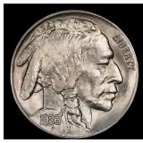 1936-s Buffalo Nickel Near Top Pop 5c ms67 SEGS