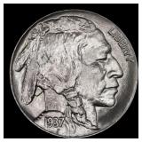 1937-d Buffalo Nickel Near Top Pop 5c ms68 SEGS