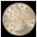 1884 Liberty Nickel 5c ms66 SEGS