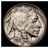 1936-p Buffalo Nickel 5c ms67 SEGS