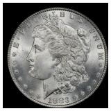 1883-p Morgan Dollar $1 Grades ms65