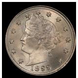 1899 Liberty Nickel 5c ms66 SEGS