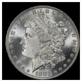 1883-o Morgan Dollar $1 Grades ms65+
