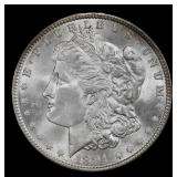 1891-p Morgan Dollar $1 Grades ms65 SEGS