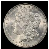 1878-p 7tf Morgan Dollar $1 Grades ms62