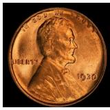 1930-d Lincoln Cent 1c Grades ms66 rd