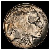 1929-p Buffalo Nickel 5c Grades ms66