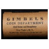 NN- Peace Silver Dollar GIMBLES Roll Unc C 20 Coin