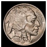 1920-d Buffalo Nickel 5c ms63 USCG