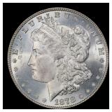 1878-p 7tf Morgan Dollar $1 ms65+ SEGS