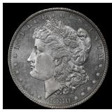 1880-p Morgan Dollar $1 ms65+ PL SEGS
