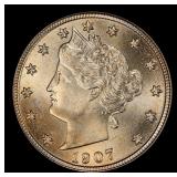 1907 Liberty Nickel TOP POP! 5c ms67 SEGS