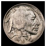 1916-d Buffalo Nickel 5c Grades ms64