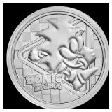 2022 Niue Sonic the Hedgehog - 1 oz Silver Round R