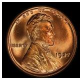 1927-p Lincoln Cent 1c Grades ms66 rd