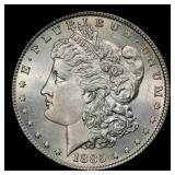 1885-p Morgan Dollar $1 Grades ms62+