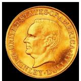 1916 McKinley Gold Commem Dollar Near Top Pop! 1 m