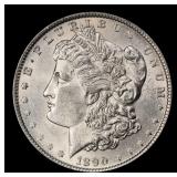 1890-p Morgan Dollar $1 Grades ms62