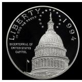 1994-S Capitol Proof Modern Commem Dollar $1 pr70