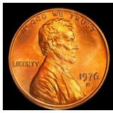 1976-d Lincoln Cent TOP POP! 1c ms67 rd SEGS