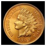 1909 Indian Cent TOP POP! 1c ms67+ rd SEGS