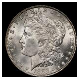 1886-p Morgan Dollar $1 Grades ms63