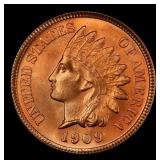 1909 Indian Cent TOP POP! 1c ms67+ rd SEGS