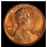 1932-d Lincoln Cent 1c Grades ms66 rd