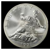 1997-s Robinson Modern Commem Dollar $1 ms70 SEGS