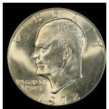 1972-d Eisenhower Dollar TOP POP! $1 ms67+ SEGS