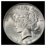 1923-p Peace Dollar Near Top Pop $1 ms67 SEGS