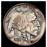 1938-d Buffalo Nickel 5c ms67 SEGS