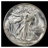 1939-s Walking Liberty Half Dollar 50c ms66 SEGS