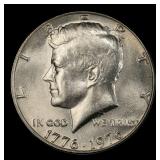 1776-1976 Kennedy Half Dollar Near Top Pop 50c ms6