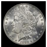 1898-p Morgan Dollar $1 Grades ms64
