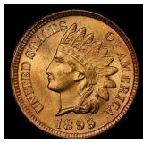 1899 Indian Cent . 1c ms66 rd SEGS