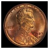 1927-s Lincoln Cent Near Top Pop! 1c ms65 rd SEGS