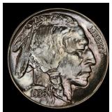 1936-p Buffalo Nickel Near Top Pop 5c ms67+ SEGS