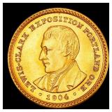 1904 Lewis & Clark Gold Commem Dollar 1 ms66+ SEGS