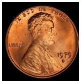 1979-d Lincoln Cent Near Top Pop 1c ms67+ rd SEGS