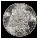1879-p Morgan Dollar $1 Grades ms65