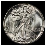 1941-p Walking Liberty Half Dollar Near Top Pop 50