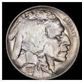 1916-p Buffalo Nickel 5c Grades ms65