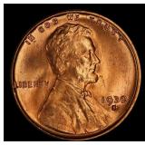 1930-s Lincoln Cent Near Top Pop! 1c Grades ms66 r