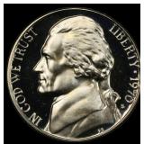 1970-s Proof Jefferson Nickel 5c pr69 dcam SEGS