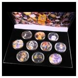 10 Coin Kobe Bryant Remembrance Gold Plated Round