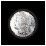 Full solid date 1886-p Uncirculated Morgan silver