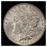 1904-p Morgan Dollar $1 Grades ms63