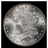 1885-p Morgan Dollar Near Top Pop! $1 ms68 SEGS