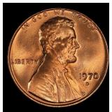 1970-d Lincoln Cent TOP POP! 1c ms67+ rd SEGS